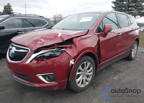 2020 Buick Envision Fwd Preferred from USA, damaged, VIN LRBFXBSAXLD015964
